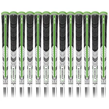 13PCS Golf Grip Standard/Midsize Anti-Slip Corded Rubber Align Golf Club Grip