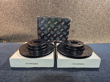 (QTY 2) Max Advanced Brakes 34362 Rear Brake Rotors For Hyundai Santa Fe