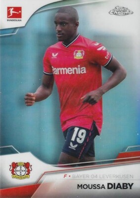 2022-23 Topps Chrome Bundesliga Soccer Cards Refractor (60-64) 04 Leverkusen