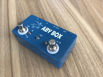 ABY Selector Combiner Switch AB Box New Pedal Footswitch Amp / guitar AB