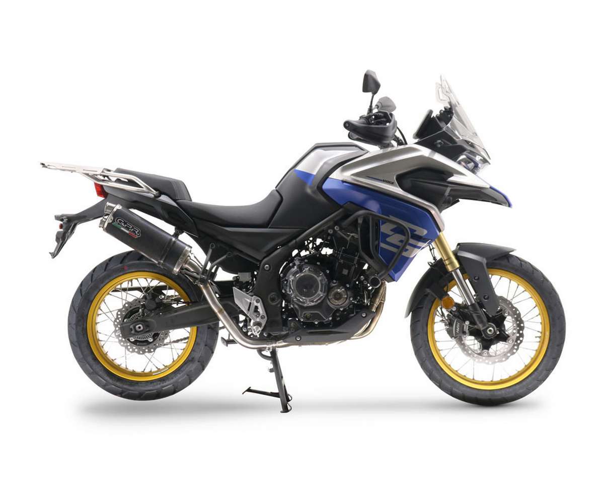 Exhaust Muffler GPR Dual Poppy Approved Voge Valico 525 Dsx 2023 2024