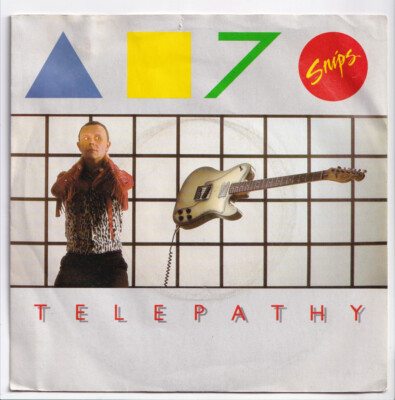 (nU31) Snips, Telepathy - 1980 - 7'' vinyl