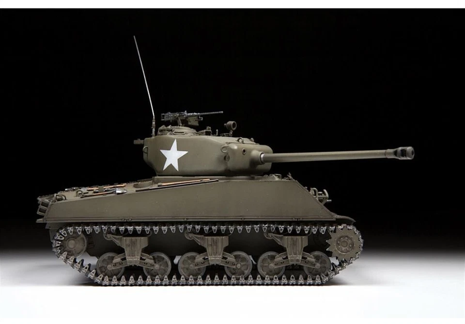 Modellino Model Kit Carro Armato M4A3 Sherman Battle Tank Scala 1/35 - Immagine 4 di 4