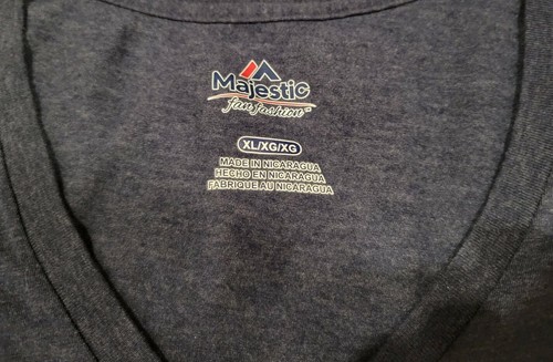 Majestic MLB Fan Fashion Minnesota Twins “Twin Cities” Blue Tee XL - Picture 2 of 6