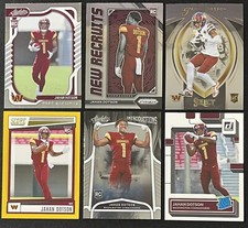 6 Card Football Lot Jahan Dotson Washington Redskins / Eagles All Rookie Card RC