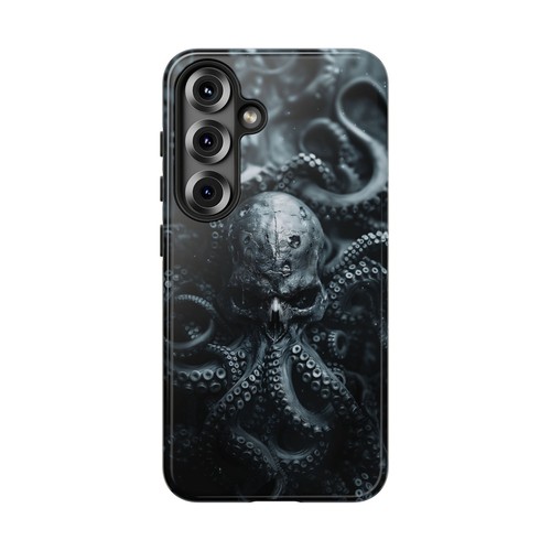 Black Ink Skull Octopus - Phone Case for iPhone, Galaxy, Pixel - 第 178/281 張圖片