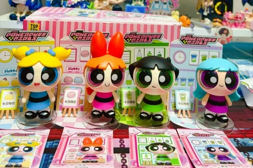 Top Toys Las Niñas Superpoderosas Serie Montaje de Postres Ciegas Figuras Confirmadas - Imagen 3 de 26