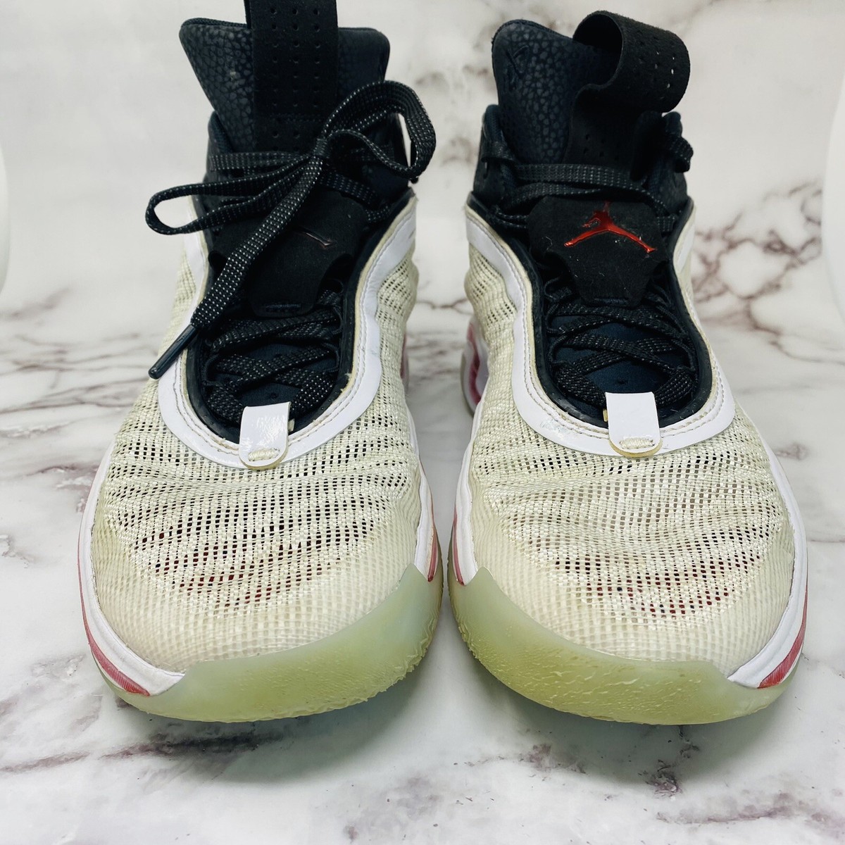 Mens Air Jordan 36 Psychic Energy CZ2650 100 White Red Basketball