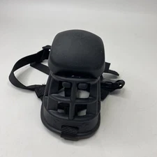 Silicone Rubber Muzzle for Dogs, Size 4 - Black Removable Front piece Strong NEW
