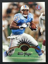 1997 Leaf Football Eddie George Oilers Base Card 53