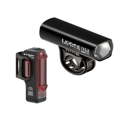 Lezyne Lite Drive Pro 115 STVZO und Strip Drive STVZO LED Licht Set