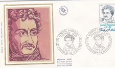 FRANCE 1976 FDC GENERAL DAUMESNIL YT 1896