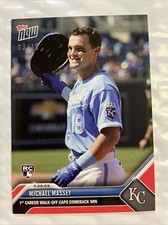 Michael Massey - 2023 MLB TOPPS NOW Card 354 - Red Parallel 03/10 RC
