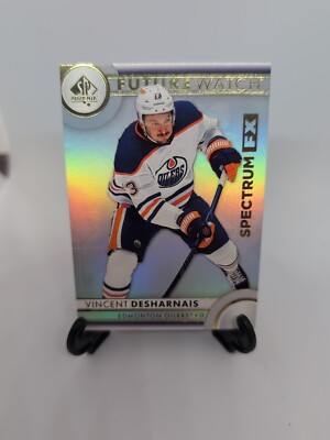 2023-24 SP Authentic - Spectrum FX Future Watch #S-42 Vincent Desharnais (RC)