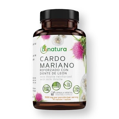 Cardo Mariano, diente Leon (Milk Thistle Reinforced with Milk Thistle) 90 Vegeta