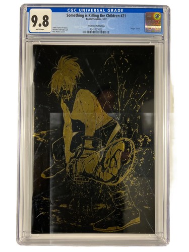 SOMETHING IS KILLING THE CHILDREN #21 • CGC SS 9.8 • GOLD FOIL  • TINY ONION