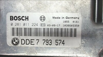 ECU 7793574 0281011224 BMW 5 E60 2003-2009 30 6D 2 3 Automatic | eBay 