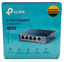 TP-Link 5-Port Gigabit Desktop Switch TL-SG105 New Sealed in Orig Box