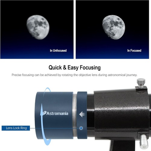 Fully Multi-Coated 9x50 Finderscope - Compatible with Major Telescope Brands - Picture 5 of 9