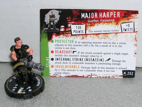 Horrorclix The Lab #202 Major Harper