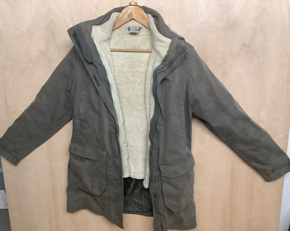 Trespass in coat Parker women size s /10 good condition UK