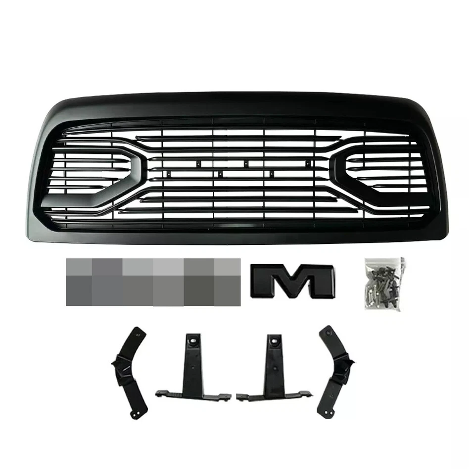 Front Bumper Grille For 2013 2014 2015 2016 2017 2018 Ram 2500/3500 Big Horn Foto 4 de 4