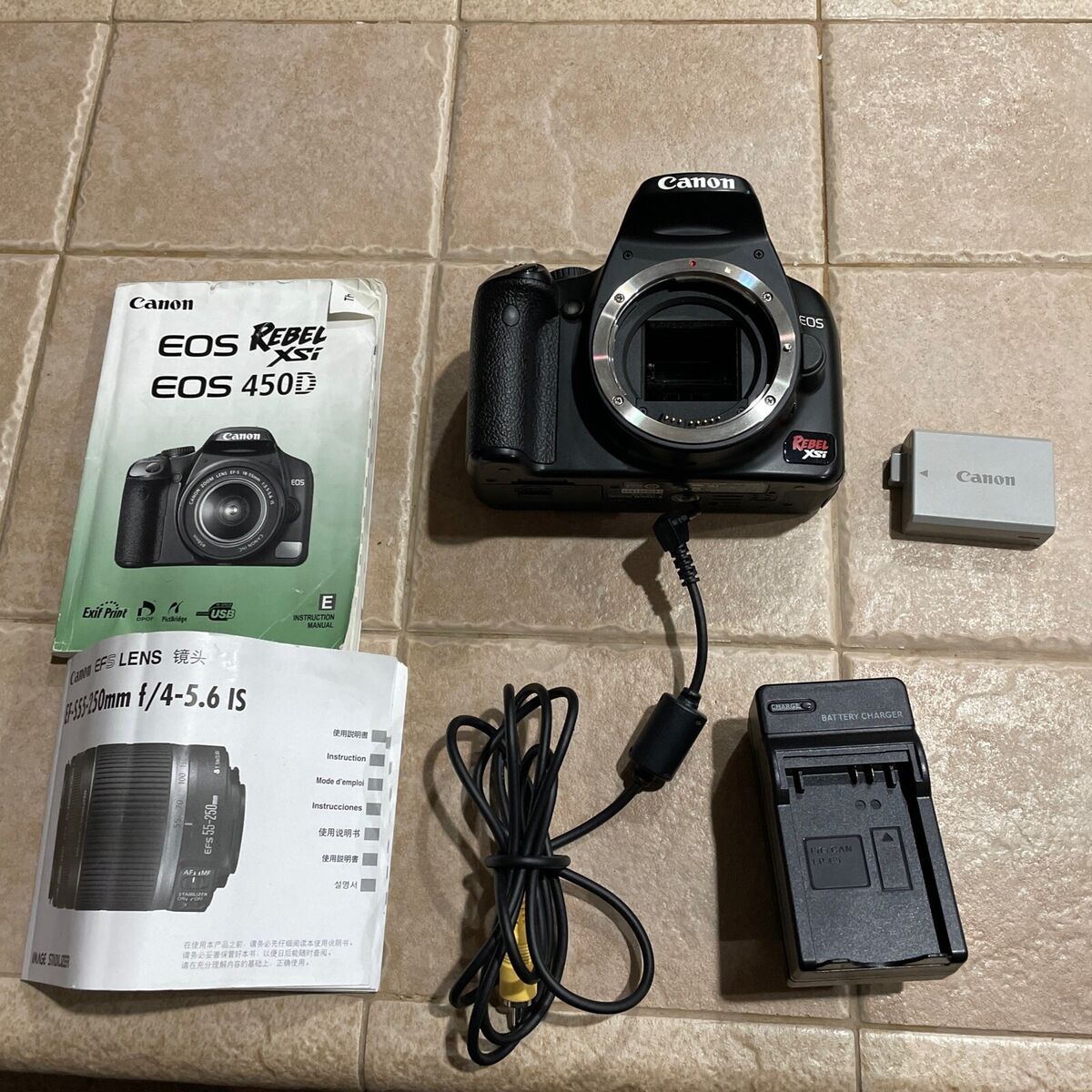 Canon EOS Rebel XSI Digital Camera with Canon Camera Bag | eBay Canon EOS Rebel XSI Digital Camera with Canon Camera Bag | eBay