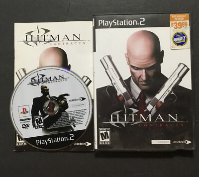 Hitman: Contracts (Sony PlayStation 2, 2004) PS2 Complete Tested