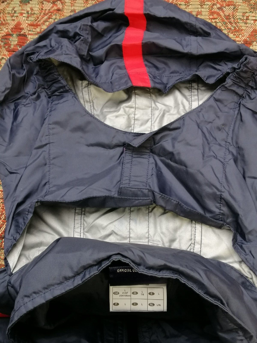 England 1990's 2000's vintage training running football jacket
