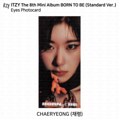 ITZY The 8th Mini Album Born To Be Standard Ver Eyes Photocard
