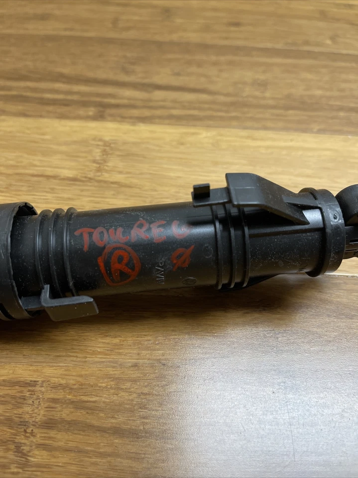 Faro derecho VW Touareg 7P 2012-2014 OEM BOQUILLA PULVERIZADORA LAVADORA 7P6955104A Foto 4 de 4