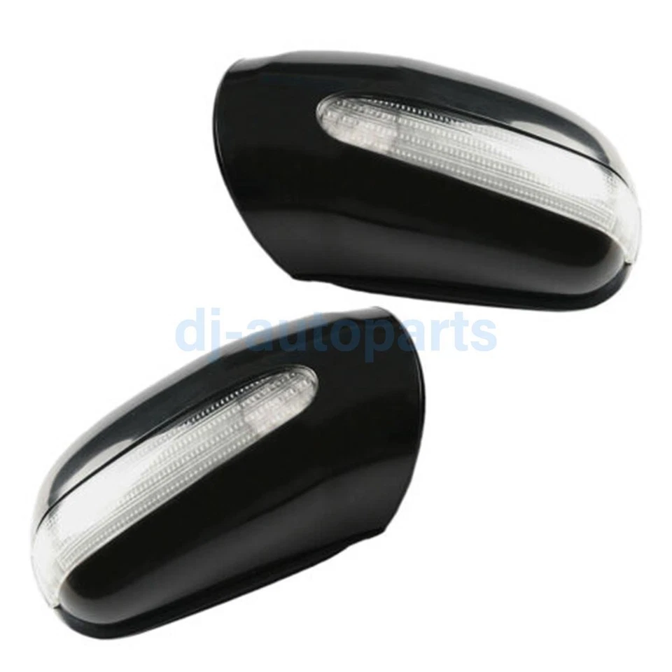 Left + Right Door Mirror Housing Cover For Benz S Class W220 S320 S430 S500 S600 Foto 2 de 3