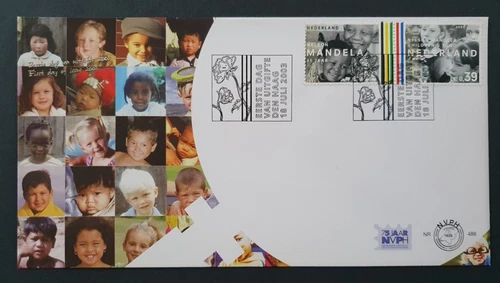 2003 NETHERLANDS NEDERLAND NELSON MANDELA NR 486 FDC