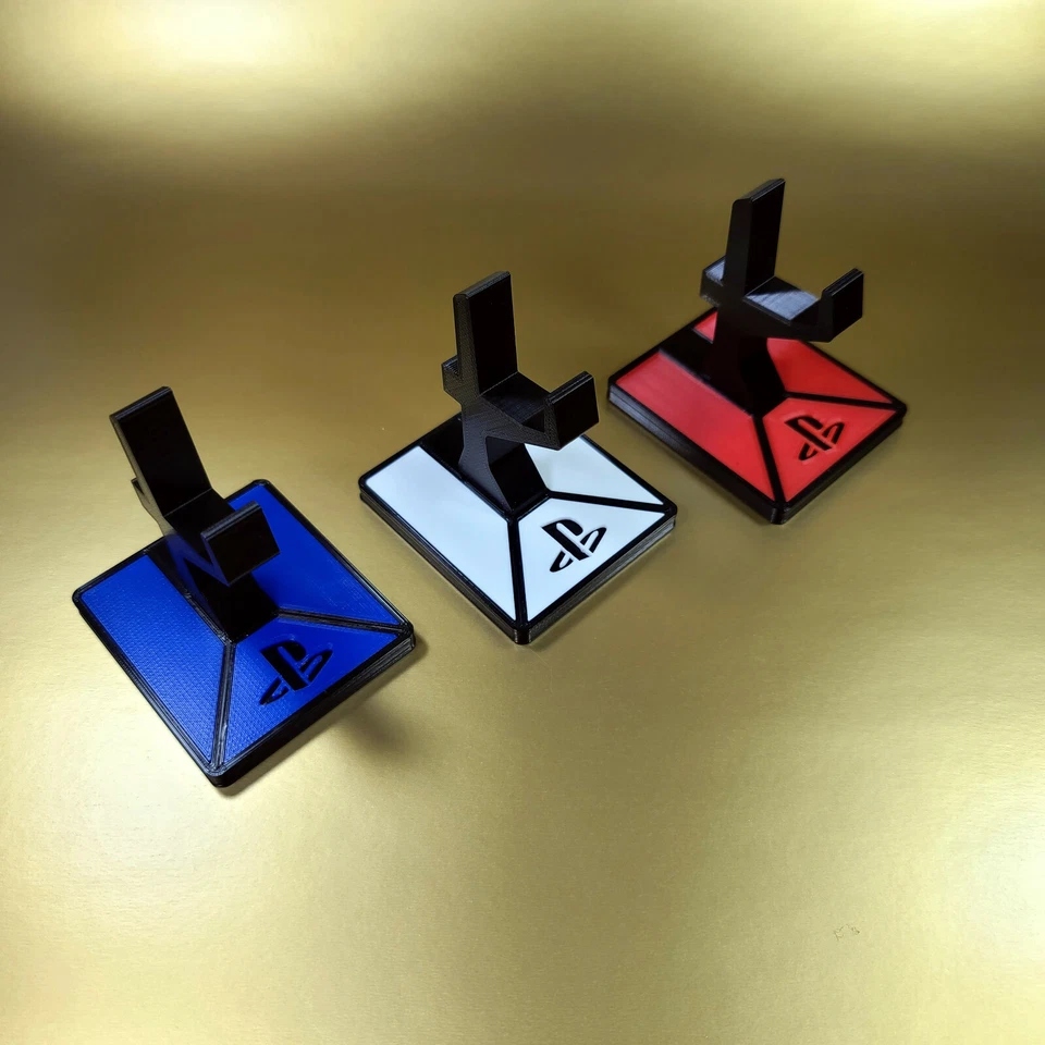 Display Stand for PS3 Controller - Custom 3D Printed PlayStation 3 Multi Color - Image 2 of 4