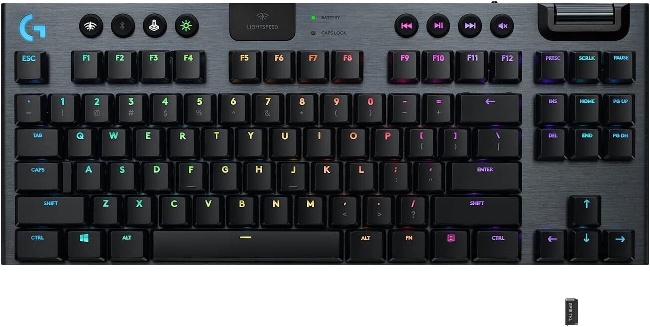 【美品& 値下げ相談可能】G915 TKL Black US配列 Logicool G915 X LIGHTSPEED TKL タクタイル ブラック G915 X