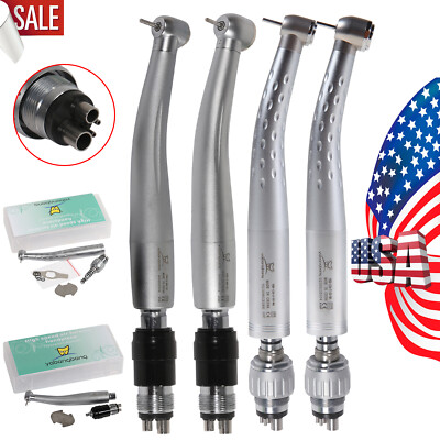 1-5 YABANGBANG Dental High Speed Handpiece + 4 Hole Quick Coupler 360° / Rotor