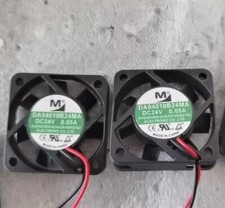 1 Pc. DA04010B24MA 4010 DC24V 0.05A 4CM 2-wire Dual Ball Cooling Fan