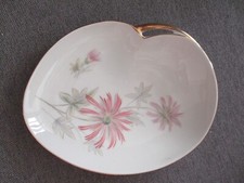 Retsch Bavaria Wunsiedel porcelana aperitivo borde dorado