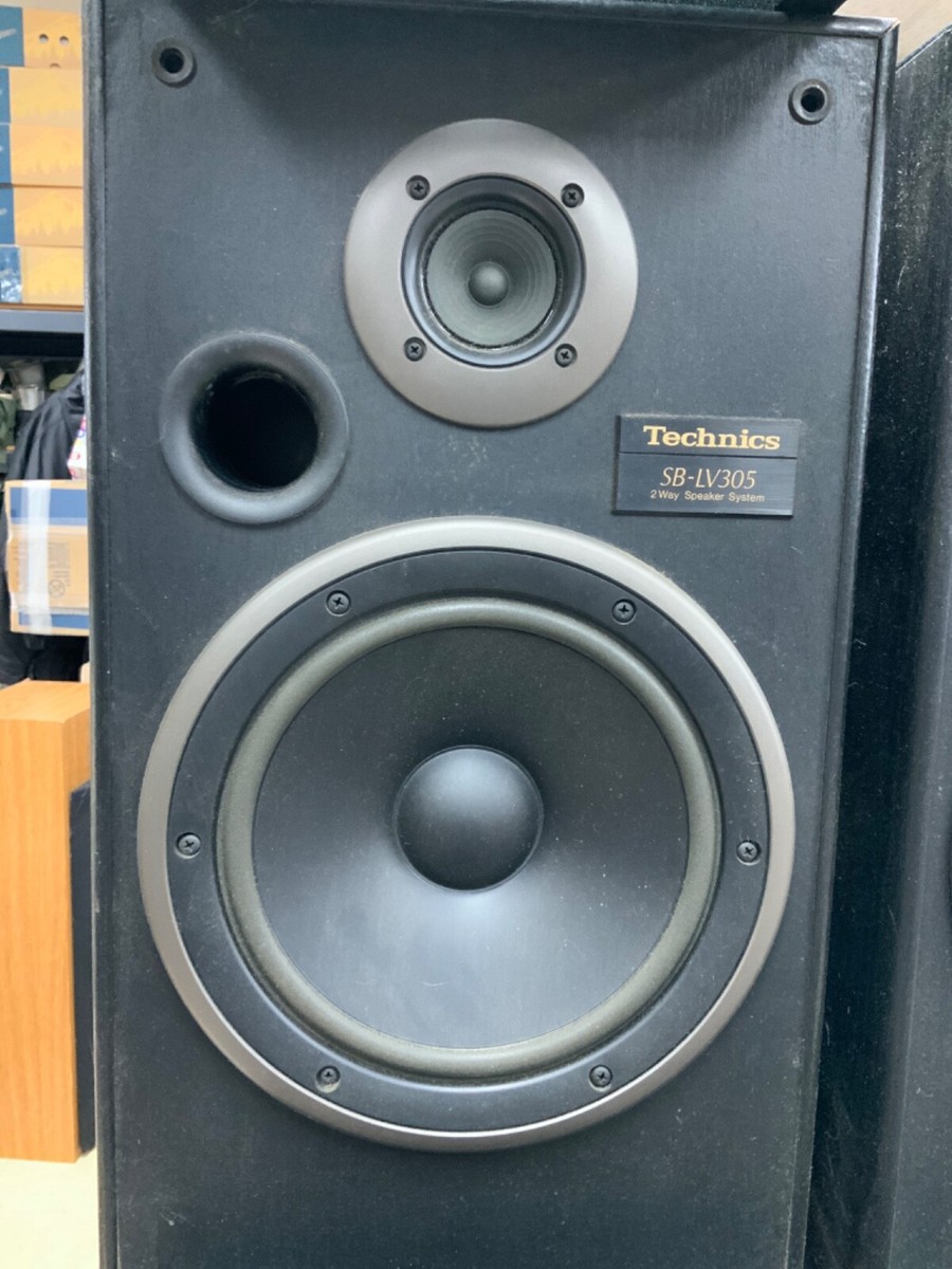 Technics SB-LV305 vintage bookshelf speakers 10