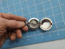 Vintage Old Explorers Pocket Watch Compass Hunters Case Type