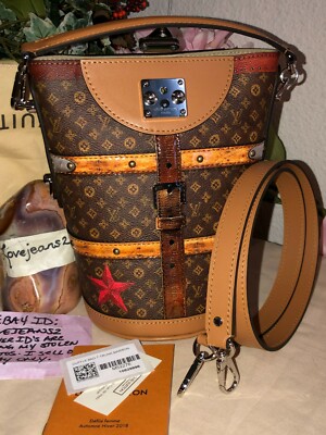 NWT Louis Vuitton Time Trunks Duffle Mono Small Bucket Boite
