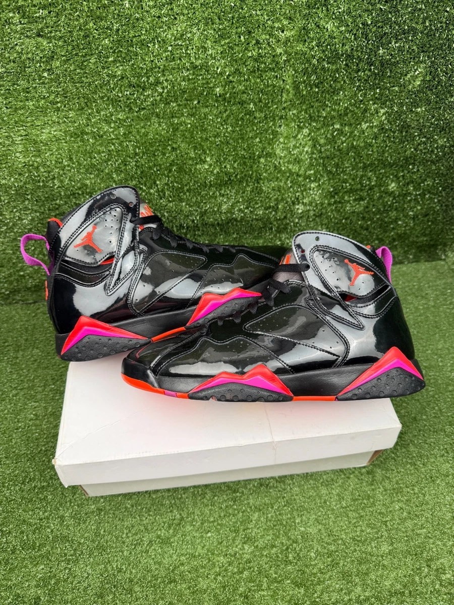 Jordan 7 Retro Black Gloss W for sale | eBay