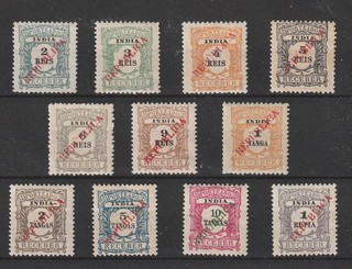 Portugal Portuguese India B.O.B. Local Republica Nice Set MNG 4