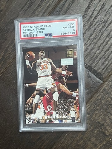 Patrick Ewing [1st Day Issue] #200 1993 Stadium Club card