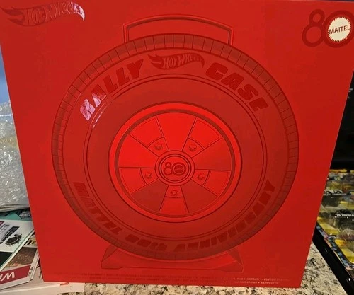 Hot Wheels Redline Club - Mattel 80th Anniversary Original 16 Rally Case Set