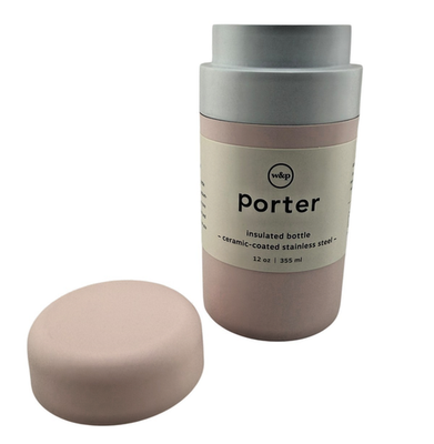 W&P Porter 12 oz Insulated Bottle Ceramic Coating Leakproof Wide