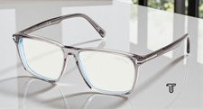 Tom Ford FT5959 B 020 BB Grey Other 56 mm Men's Eyeglasses
