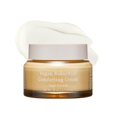 Vegan Bakuchiol Comforting Cream, Gentle Retinol Alternative, 25% Shea Butter...