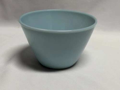 Vintage Fire King Anchor Hocking Blue Mixing Bowl  4-cup