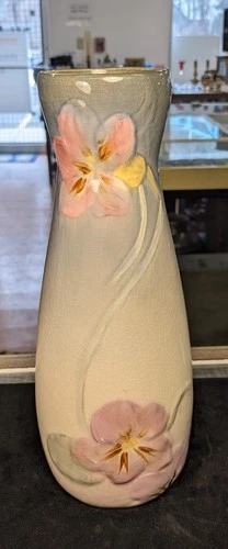 Weller art pottery Etna patten hand painted vase